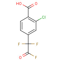 58808-60-9 4-(TRIFLUOROACETYL)BENZOIC ACID CHLORIDE chemical structure