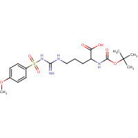 58810-09-6 BOC-ARG(MBS)-OH chemical structure