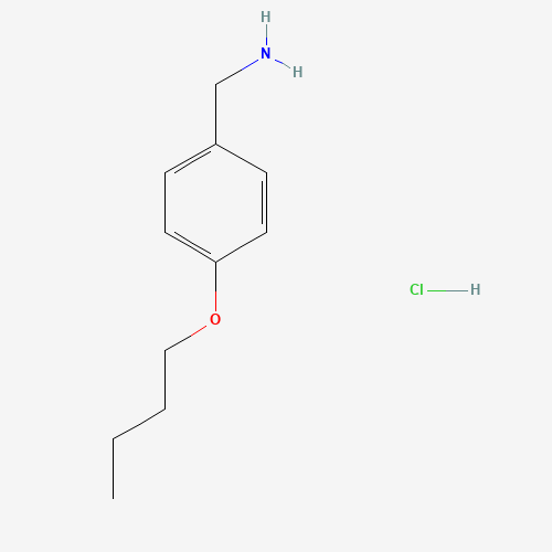59528-29-9 P-BUTOXYBENZYLAMINE HYDROCHLORIDE chemical structure