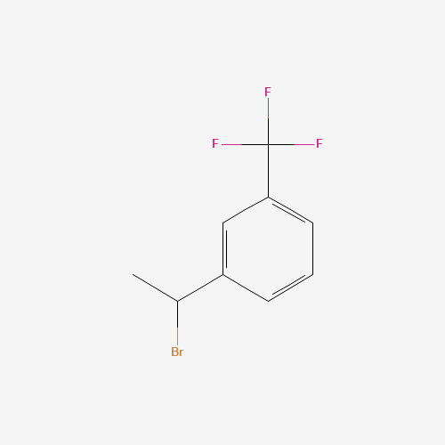 59770-96-6 3-(1-BROMOETHYL)BENZOTRIFLUORIDE chemical structure