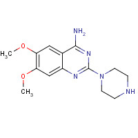 60547-97-9 2-Piperazine-4-amino-6,7-dimethoxyquinazoline chemical structure