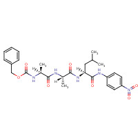 61043-33-2 Z-ALA-ALA-LEU-PNA chemical structure