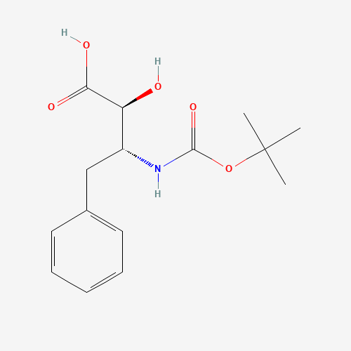 62023-65-8 N-BOC-(2S,3R)-2-HYDROXY-3-AMINO-4-PHENYLBUTANOIC ACID chemical structure