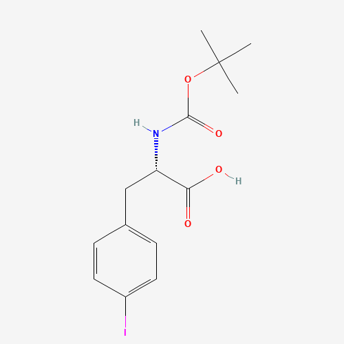 62129-44-6 BOC-4-IODO-L-PHENYLALANINE chemical structure