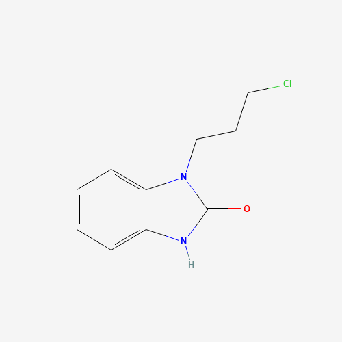 62780-89-6 1-(3-Chloropropyl)-1,3-dihydro-2H-benzimidazol-2-one chemical structure