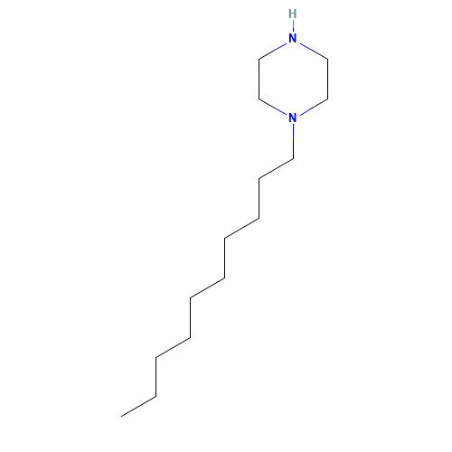 63207-03-4 1-DECYLPIPERAZINE chemical structure