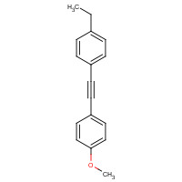 63221-88-5 1-(4-ETHYLPHENYL)-2-(4-METHOXYPHENYL)ACETYLENE chemical structure