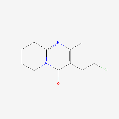 63234-80-0 3-(2-Chloroethyl)-6,7,8,9-tetrahydro-2-methyl-4H-pyrido[1,2-a]pyrimidin-4-one chemical structure