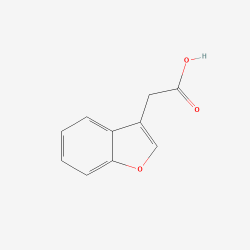 64175-51-5 BENZO[B]FURAN-3-YLACETIC ACID chemical structure
