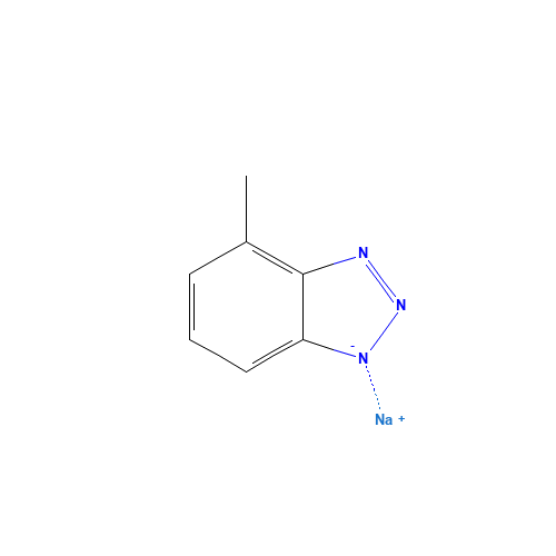 64665-57-2 Tolytriazole sodium salt chemical structure