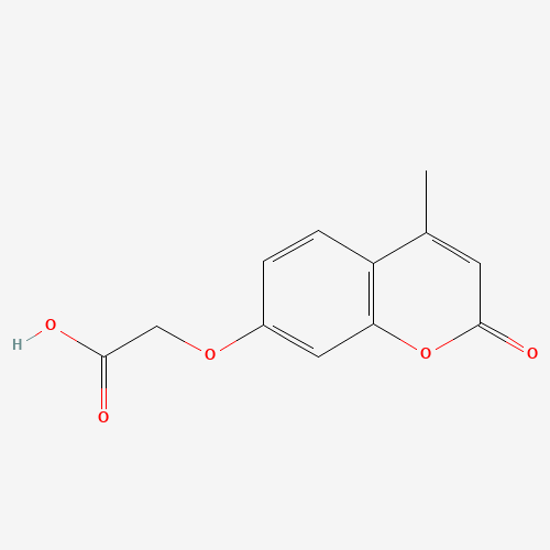 64700-15-8 7-(CARBOXYMETHOXY)-4-METHYLCOUMARIN chemical structure