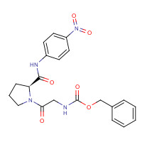 65022-15-3 Z-GLY-PRO-PNA chemical structure