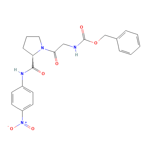 65022-15-3 Z-GLY-PRO-PNA chemical structure