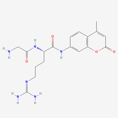 65147-19-5 GLY-ARG-7-AMINO-4-METHYLCOUMARIN chemical structure