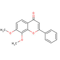 65548-54-1 7,8-DIMETHOXYFLAVONE chemical structure