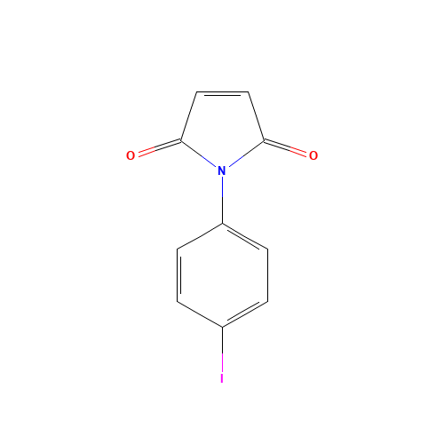 65833-01-4 1-(4-IODOPHENYL)-1H-PYRROLE-2,5-DIONE chemical structure