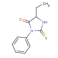 66256-32-4 PHENYLTHIOHYDANTOIN ALPHA-AMINOBUTYRIC ACID chemical structure