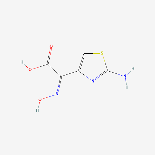 66338-96-3 2-(2-Aminothiazole-4-yl)-2-hydroxyiminoacetic acid chemical structure