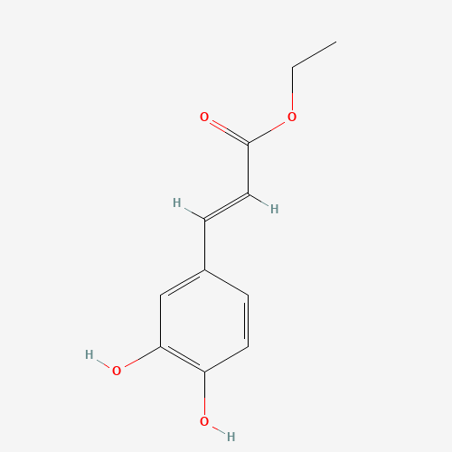 66648-50-8 ETHYL 3,4-DIHYDROXYCINNAMATE chemical structure