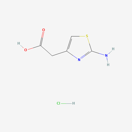 66659-20-9 2-(2-Aminothiazol-4-yl) acetic acid hydrochloride chemical structure