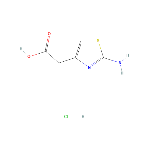 66659-20-9 2-(2-Aminothiazol-4-yl) acetic acid hydrochloride chemical structure