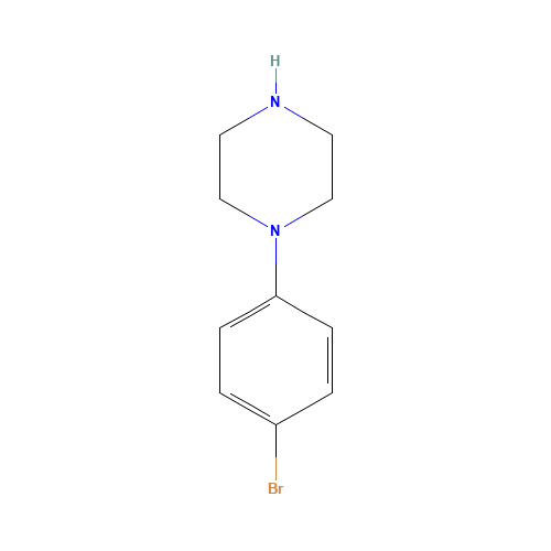 66698-28-0 1-(4-BROMOPHENYL)PIPERAZINE chemical structure