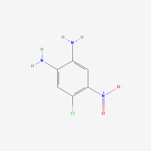 67073-39-6 4-CHLORO-5-NITRO-O-PHENYLENEDIAMINE chemical structure