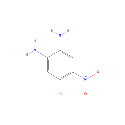 67073-39-6 4-CHLORO-5-NITRO-O-PHENYLENEDIAMINE chemical structure