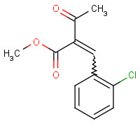 67593-46-8 2-Acetyl-3-(2-chlorophenyl)acrylic acid methyl ester chemical structure