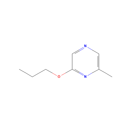67845-28-7 2-METHYL-6-PROPOXYPYRAZINE chemical structure