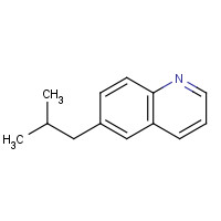 68141-26-4 6-ISOBUTYLQUINOLINE chemical structure