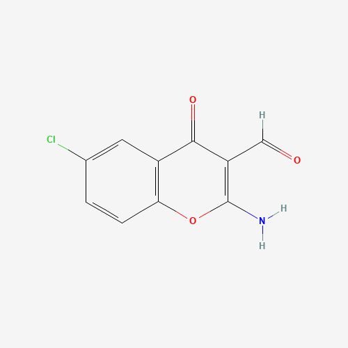 68301-77-9 2-AMINO-6-CHLORO-3-FORMYLCHROMONE chemical structure
