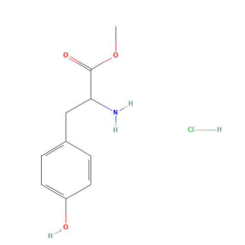 68697-61-0 DL-TYROSINE METHYL ESTER HCL chemical structure