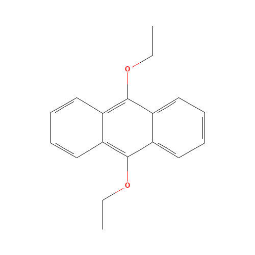 68818-86-0 9,10-DIETHOXYANTHRACENE chemical structure