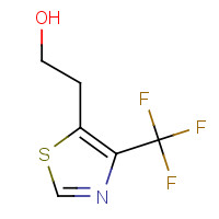 69439-09-4 5-(2-HYDROXYETHYL)-4-(TRIFLUOROMETHYL)THIAZOLE chemical structure