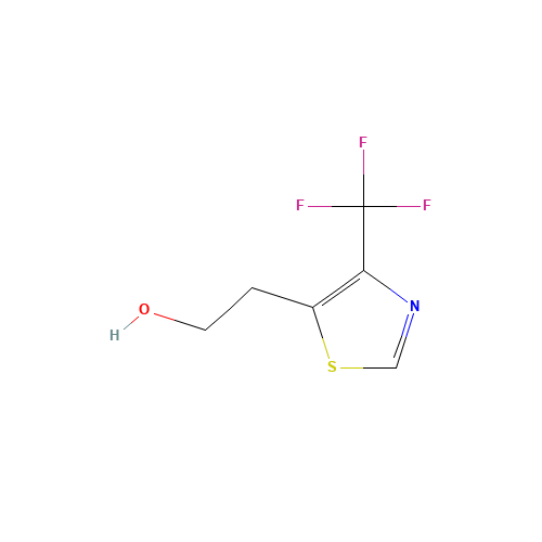 69439-09-4 5-(2-HYDROXYETHYL)-4-(TRIFLUOROMETHYL)THIAZOLE chemical structure