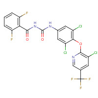 71422-67-8 Chlorfluazuron chemical structure