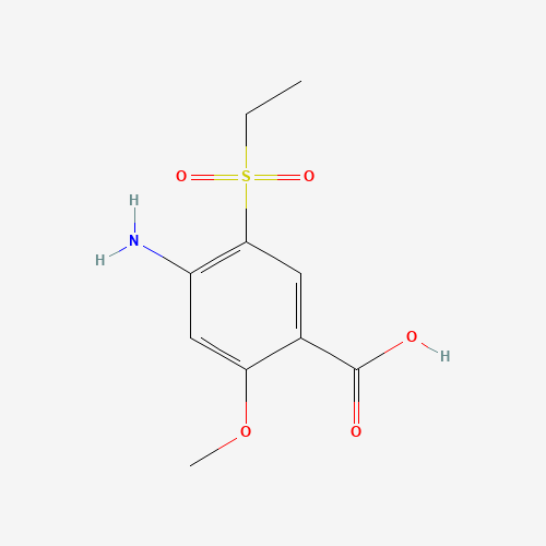 71675-87-1 4-Amino-5-ethylsulfonyl-2-methoxybenzoic acid chemical structure