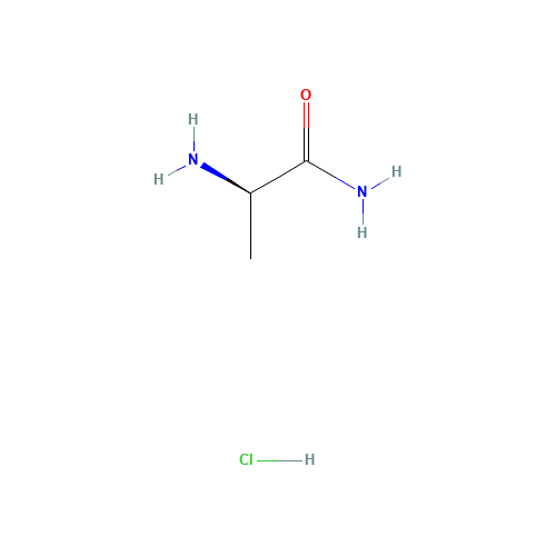 71810-97-4 (2R)-2-Aminopropanamide hydrochloride chemical structure