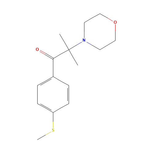 71868-10-5 2-Methyl-4'-(methylthio)-2-morpholinopropiophenone chemical structure