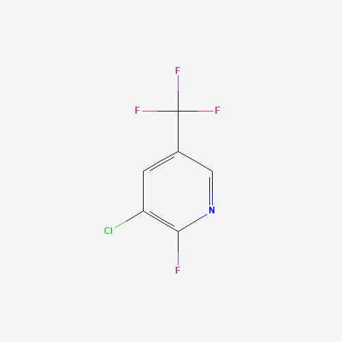 72537-17-8 3-CHLORO-2-FLUORO-5-(TRIFLUOROMETHYL)PYRIDINE chemical structure