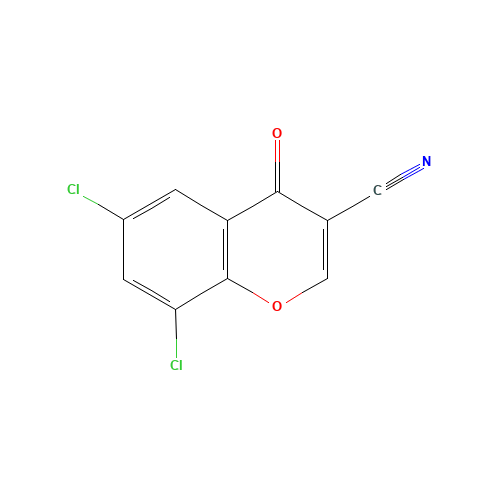 72798-32-4 6,8-DICHLORO-3-CYANOCHROMONE chemical structure