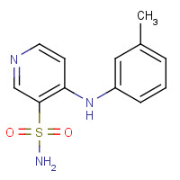 72811-73-5 4-(3'-Methylphenyl)amino-3-pyridinesulfonamide chemical structure