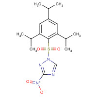 73118-37-3 1-(2,4,6-TRIISOPROPYLBENZENESULFONYL)-3-NITRO-1H-1,2,4-TRIAZOLE chemical structure