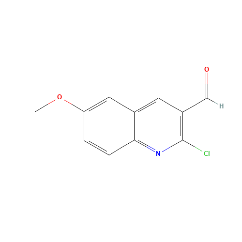 73568-29-3 2-CHLORO-6-METHOXYQUINOLINE-3-CARBALDEHYDE chemical structure