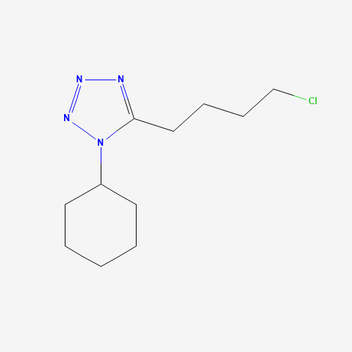73963-42-5 5-(4-Chlorobutyl)-1-cyclohexanyl tetrazole chemical structure