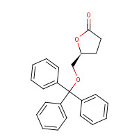 73968-62-4 (S)-(+)-GAMMA-(TRITYLOXYMETHYL)-GAMMA-BUTYROLACTONE chemical structure