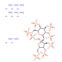 74135-10-7 Sucrose octasulfate sodium salt chemical structure