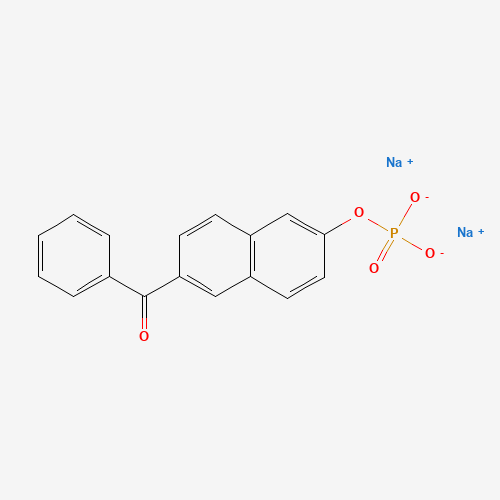 74144-43-7 6-BENZOYL-2-NAPHTHYL PHOSPHATE DISODIUM SALT chemical structure