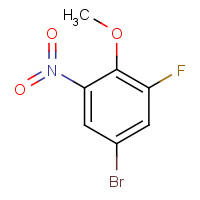 74266-66-3 4-BROMO-2-FLUORO-6-NITROANISOLE chemical structure